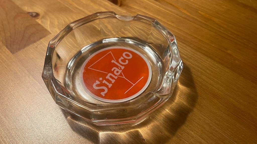 Sinalco Insegne: Orginal Vintage Sinalco Aschenbecher mit Werbeschild – Nuovo (secondo la descrizione) da Gümligen venduto da VIN-TAGE-ZONE 3