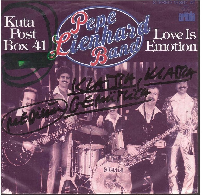 Dischi in vinile: Pepe Lienhard  --  Kuta Post Box 41   Single7 – Usato da Oberwil (Dägerlen) venduto da thespecials