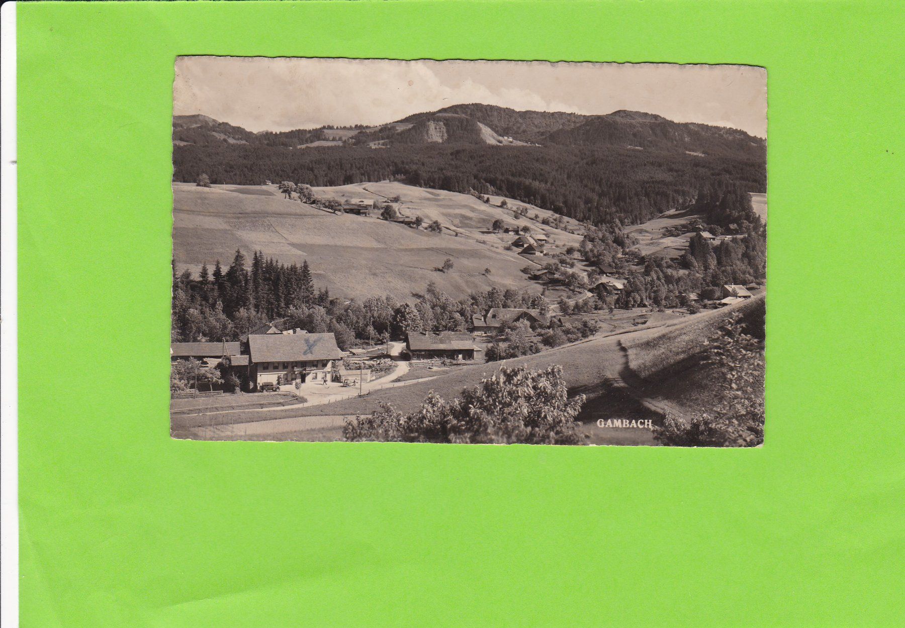 Cartes postales: Gambach mit Feldpoststempel – D'occasion à St. Peterzell par neckertal