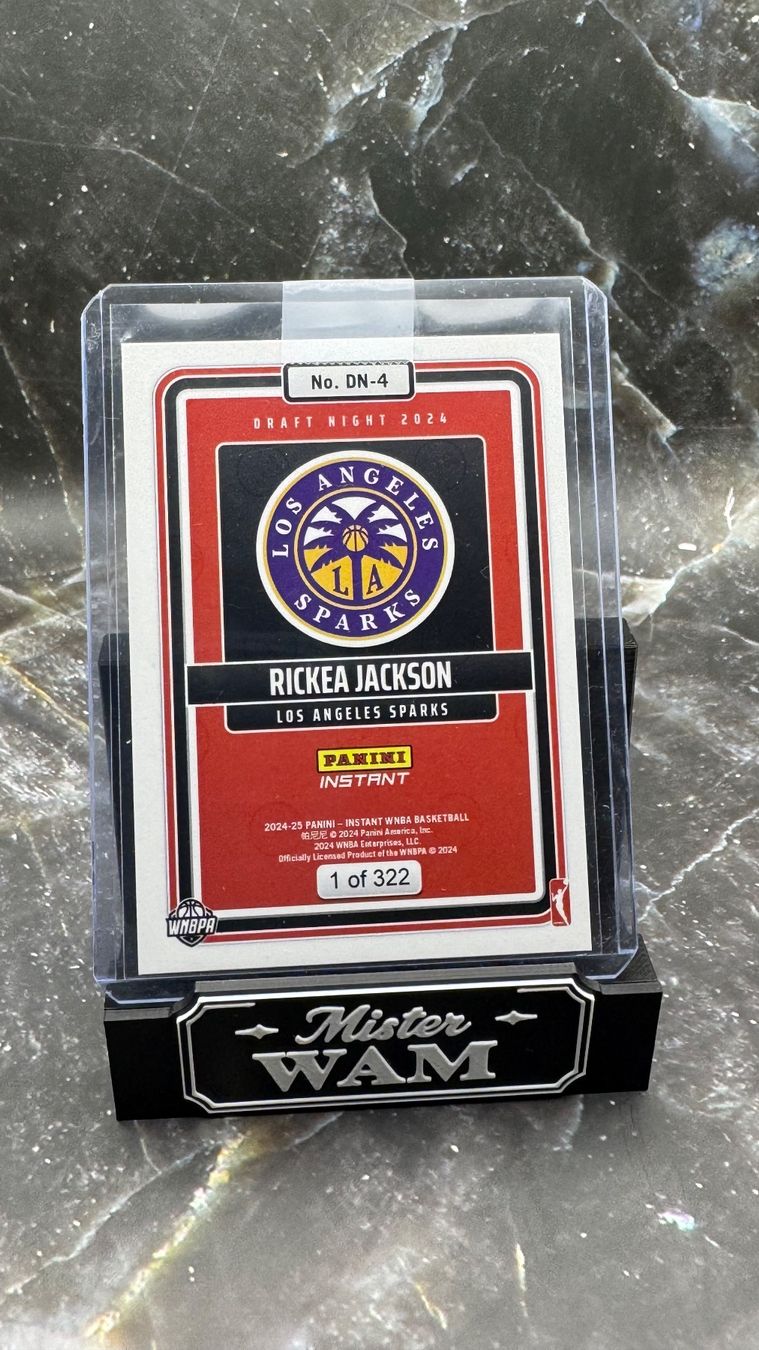 Topps Carte collezionabili: WNBA Rickea Jackson 2024 Panini Instant – Nuovo (secondo la descrizione) da Grenchen venduto da marc_wilhelm 1
