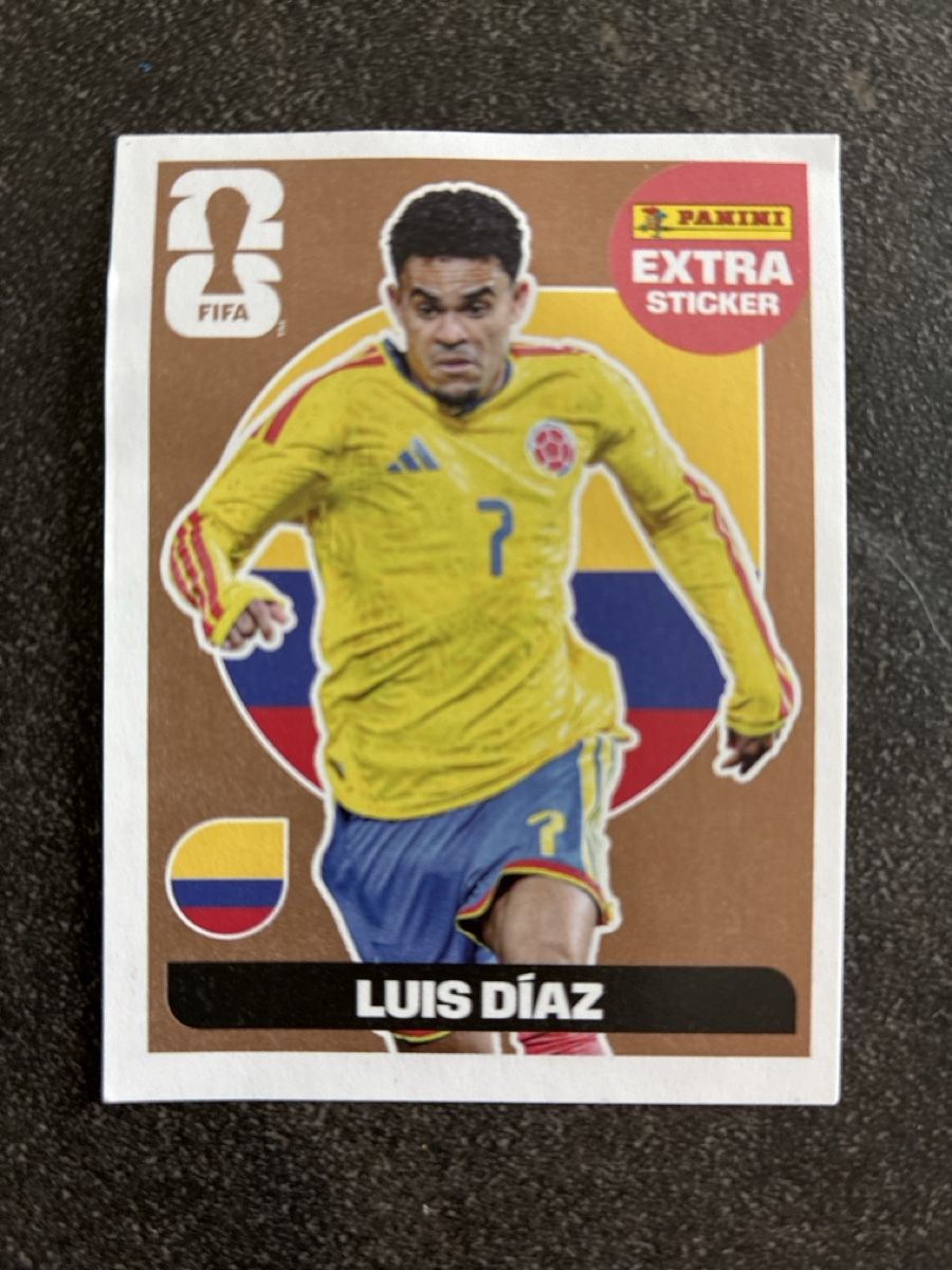 Panini Cartes à collectionner: Panini extra sticker - Luis Diaz – D'occasion à Bogis-Bossey par perey