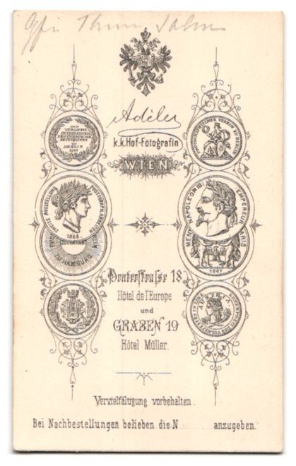 Fotografie &  Plakate: Fotografie Adèle, Wien, Praterstrasse 1 – Gebraucht aus Berlin von bartko-reher 1