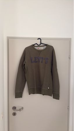 Levi's Vintage Style Sweatshirt, Size L, Olive Green