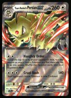 Team Rocket's Persian Ex #218 Pokemon Promo