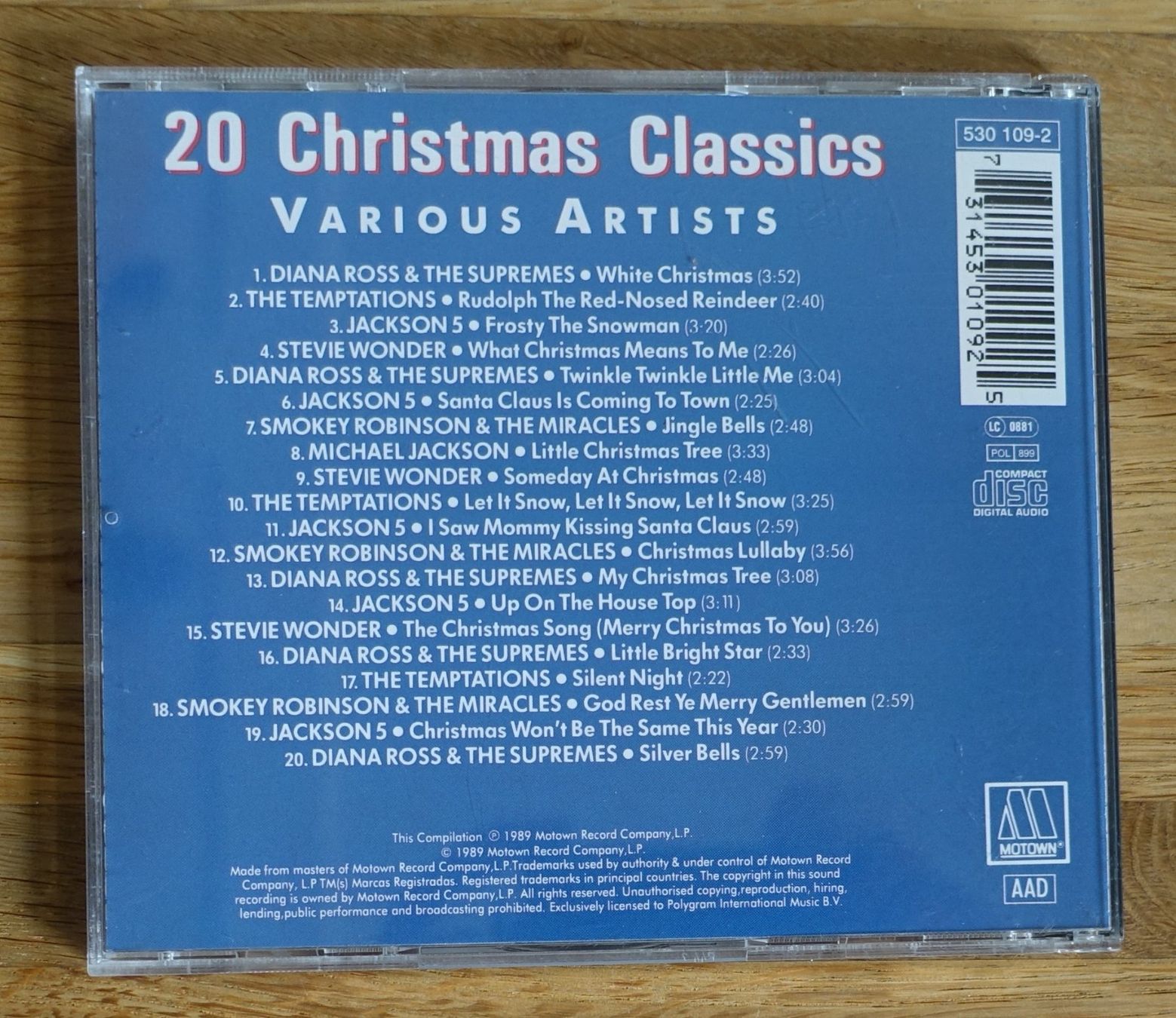 CD: 20 Christmas Classics - F19 – Usato da Sessa venduto da fraenklishop 1