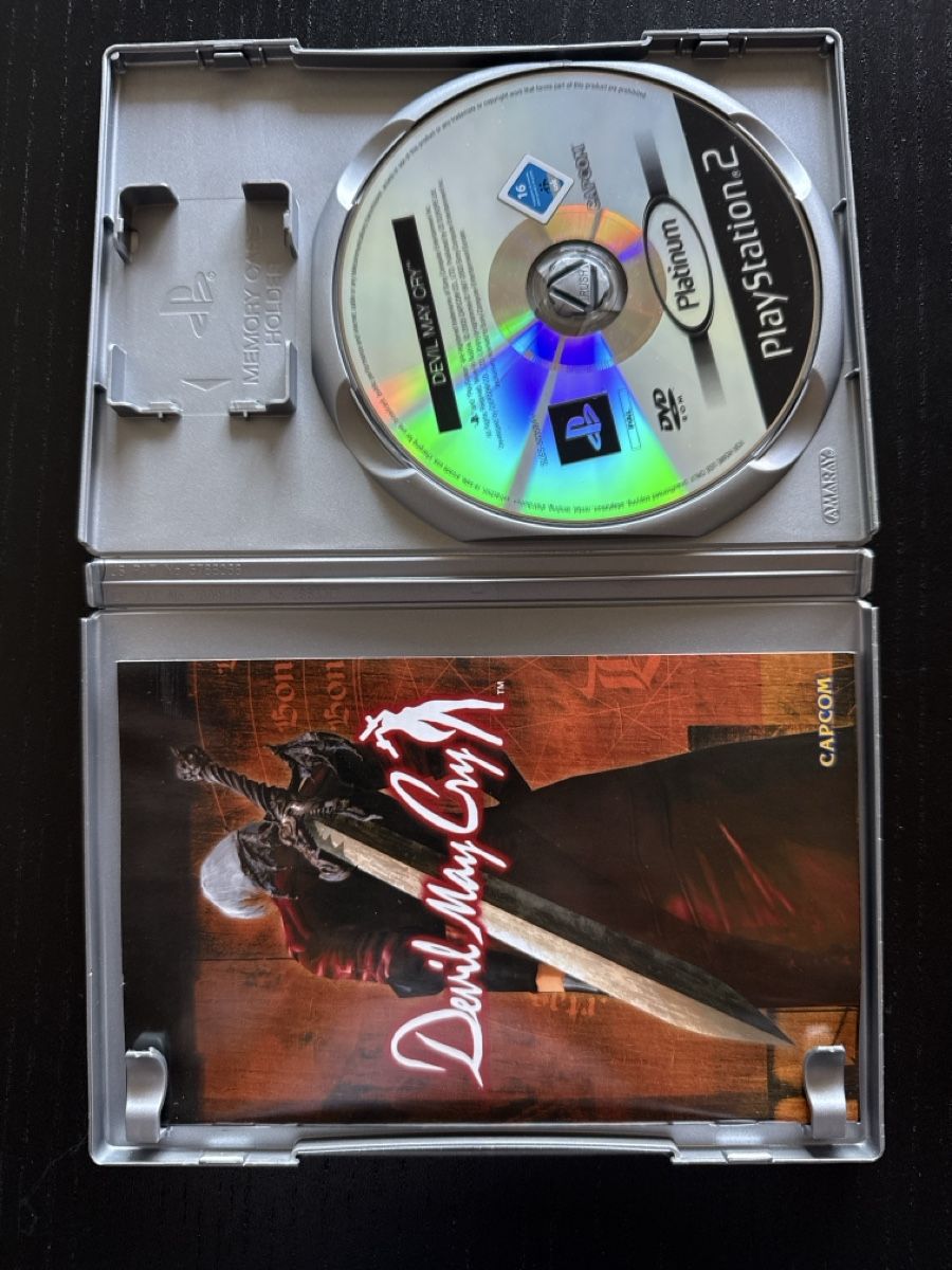 Spiele: Devil May Cry PS2 Spiel Platinum Version komplett – Gebraucht aus Dübendorf von Didi01 1