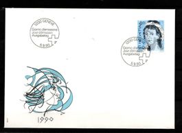 1990 FDC - Porträts VII - Angelika Kaufmann 1741-1807