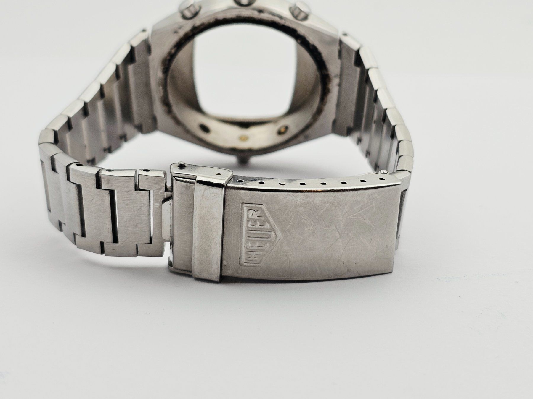 Uhren: Heuer Chronosplit Gehäuse Case mit Stahlband – Gebraucht aus Bassersdorf von AnkerWatch 2