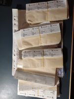 Negativtaschen, ungebraucht