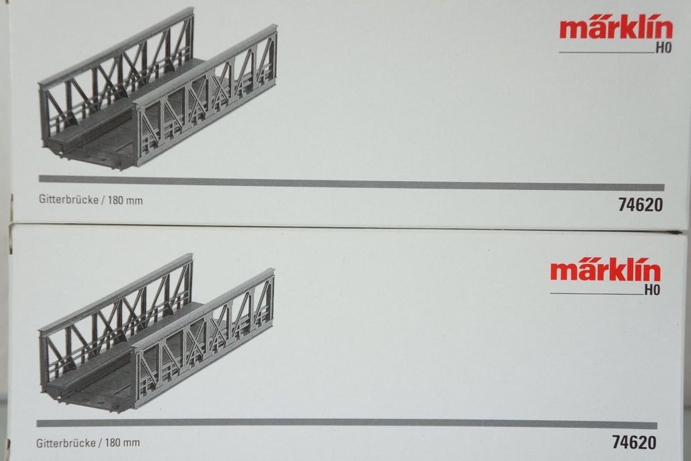 Märklin 74620, 2x Gitterbrücke (Neu und originalverpackt) in Biel ...