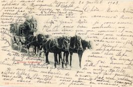 Tiefenbach   UR  -  Furka - Pferdepost      um 1903