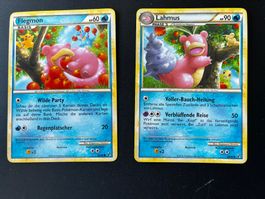 Slowpoke & Slowbro- 66/90 & 38/90 - Undaunted - de