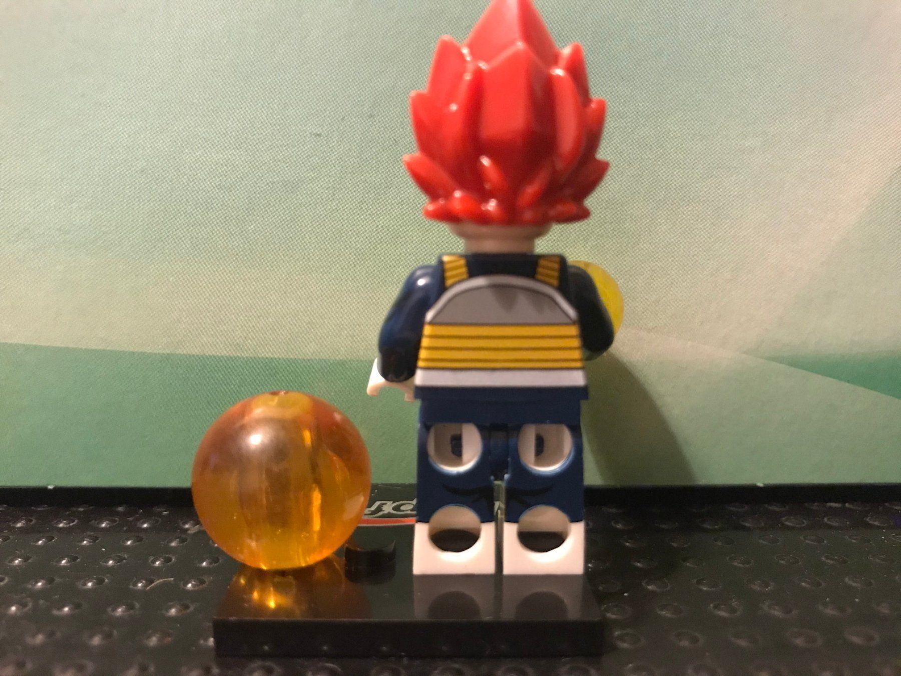 Baukästen: Dragon Ball Minifigur Vegeta God – Gebraucht aus Basel von Don-Angel 1