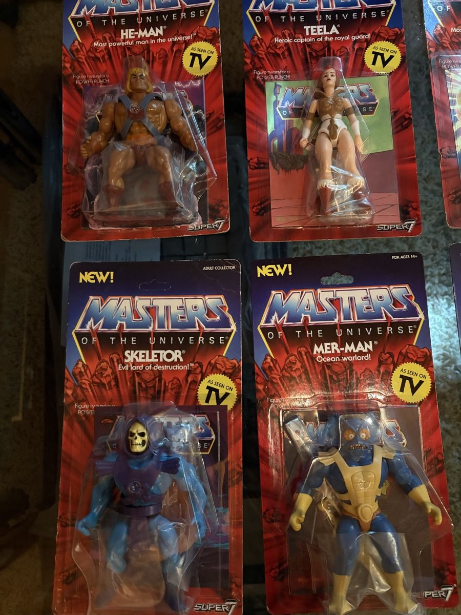 Masters of the Universe Statuette: MOTU SUPER 7 sammlung TOP – Nuovo e nell'imballaggio originale da Herzogenbuchsee venduto da warrior77 2