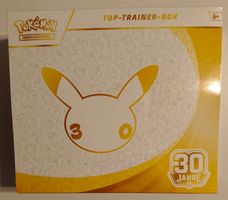 Pokémon 30 Jahre Top Trainer Box Deutsch TTB 30th Celebratio