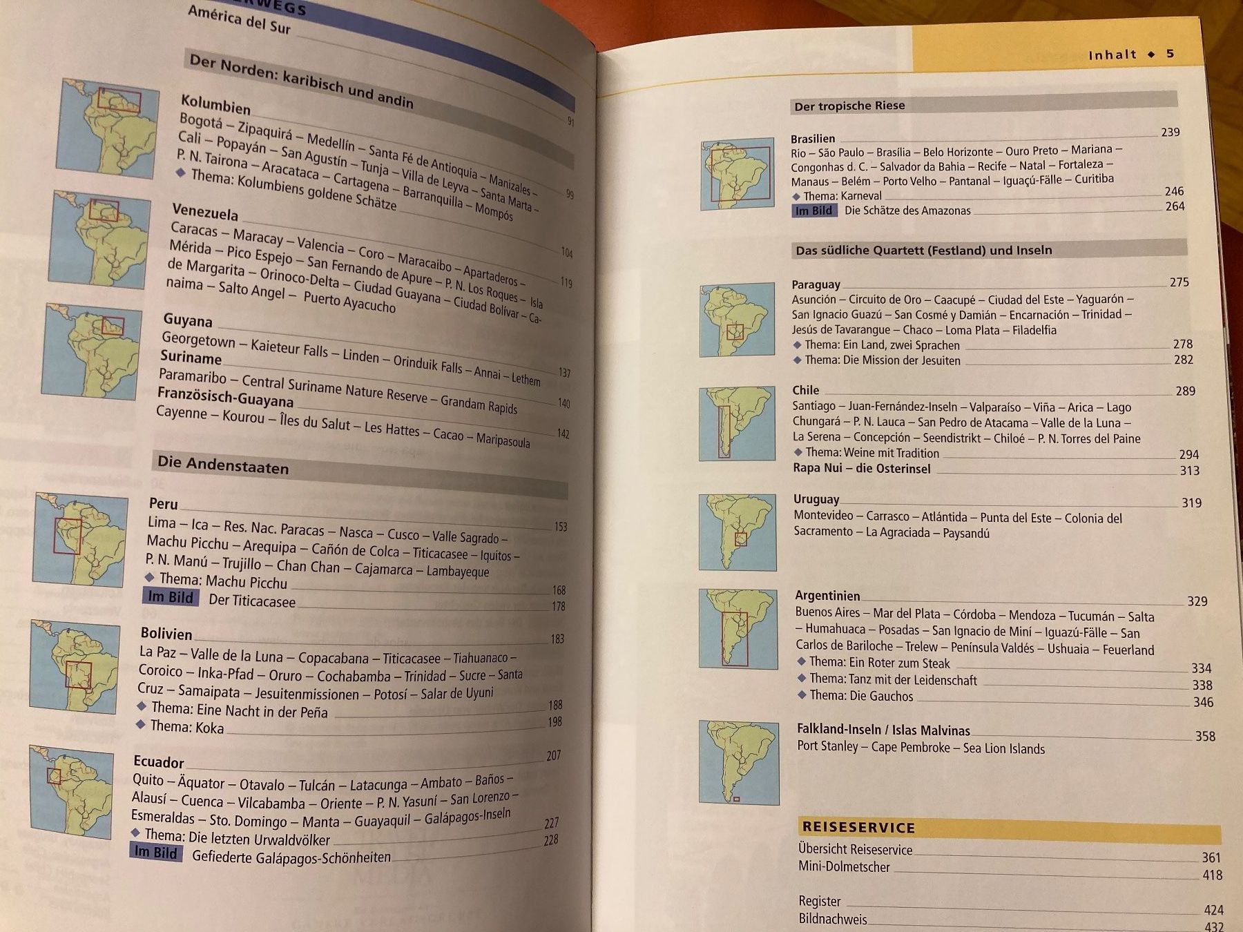 Libri: Reiseführer Südamerika, Ausgabe 2013 – Usato da Baden venduto da Yoyo1 3