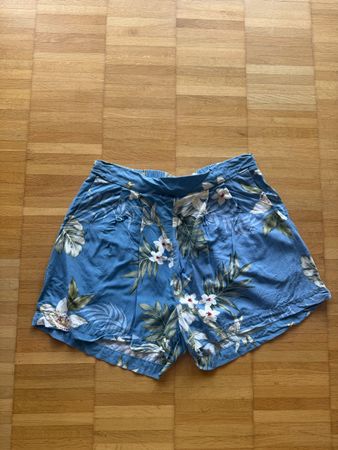 Shorts floral blue Hawaii - M - good condition