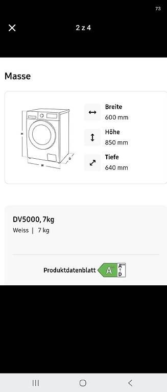 Asciugatrici: Samsung Trockner – Usato da Staufen venduto da Leny07 1