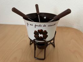 Mini "Schokoladen" Fondue