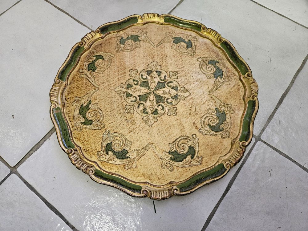 Vassoio Per Monete . Legno NERO, Velluto Italiano Di Alta Qualità - Foto 3