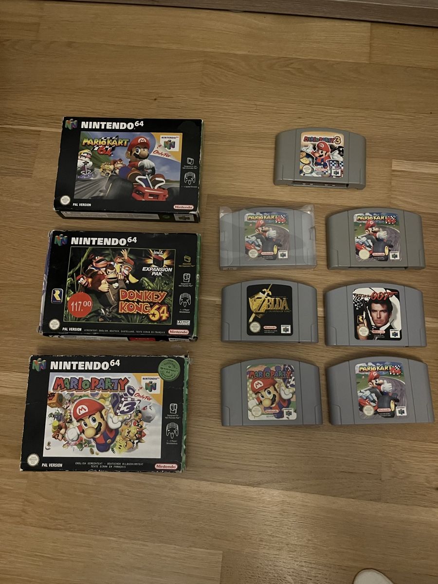 Nintendo Spiele: Nintendo 64 Spiele Sammlung  – Gebraucht aus Allschwil von shetpilzlidra