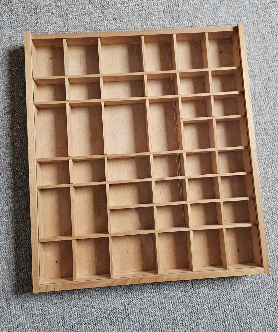 Vetrine: Setzkasten mit Plexiglasabdeckung – Usato da Zunzgen venduto da mareha5