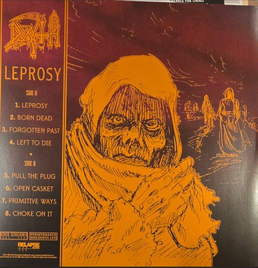 Dischi in vinile: Death - Leprosy LP - Vinyle Comme Neuf – Usato da Etoy venduto da vin_hss9 1