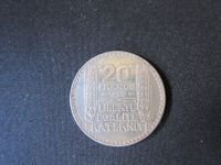 20 Francs LIBERTE EGALITE FRATERNITE 1933 Silber