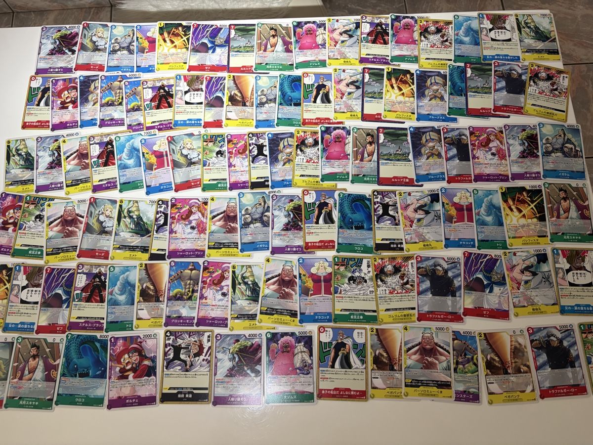 Bandai Sammelbilder & Trading cards: One Piece Karten Sammlung EB-04 ab 1,-Fr – Gebraucht aus Galgenen von Miachelle 1