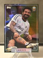 2025 Topps Focus Argentina EZEQUIEL LAVEZZI /99 Sky Blue