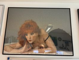 Puzzles 1000 pièces encadrés sur le thème de Mylène Farmer