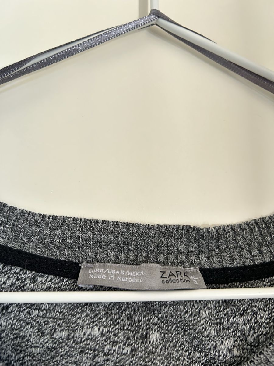 Zara Pullover & Sweatshirts: Zara Collection Langarmshirt Grau, Grösse S – Gebraucht aus Uster von xBeccax 1