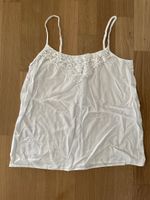 Spitzentop, Weiss, S