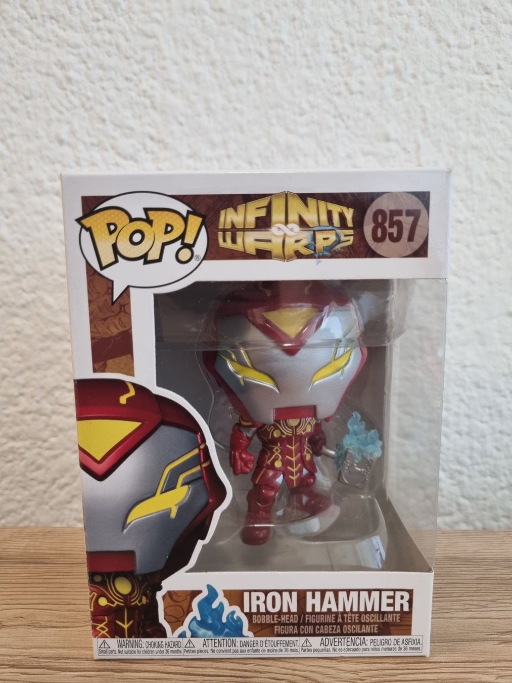 Funko Statuette: Funko Pop Marvel Infinity Warps #857 - Iron Hammer – Nuovo e nell'imballaggio originale da Oberdorf NW venduto da CollectingWorld