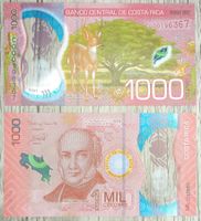 Costa Rica 1000 Colones Polymer UNC _2