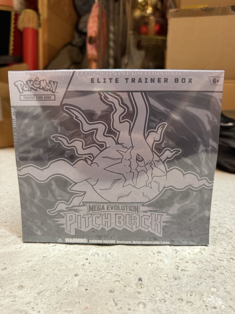 Pokémon Carte collezionabili: POKEMON ETB PITCH BLACK ENG NEW!!! – Nuovo e nell'imballaggio originale da Manno venduto da Ariele-
