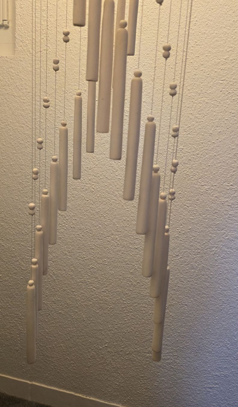 Altro in Decorazioni & Accessori: Dekorative Hängelampe Windspiel Glocken, ca. 140cm lang – Usato da Rheinsulz venduto da Gilea 5