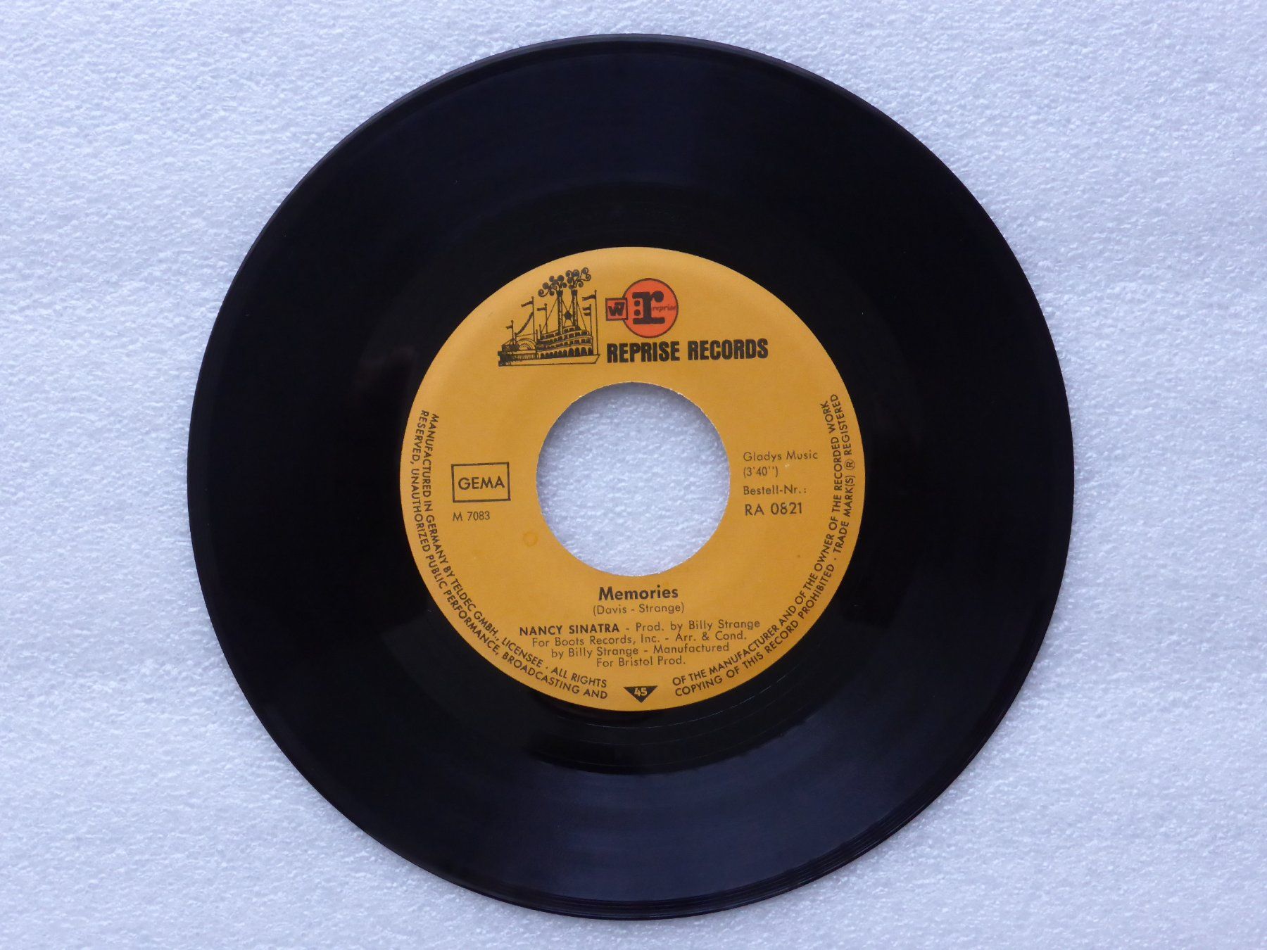 Vinyles: Vinyl Single  NANCY SINATRA – D'occasion à Küssnacht am Rigi par Mondkinder 2