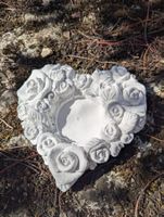 Rosenherz für Kerzen