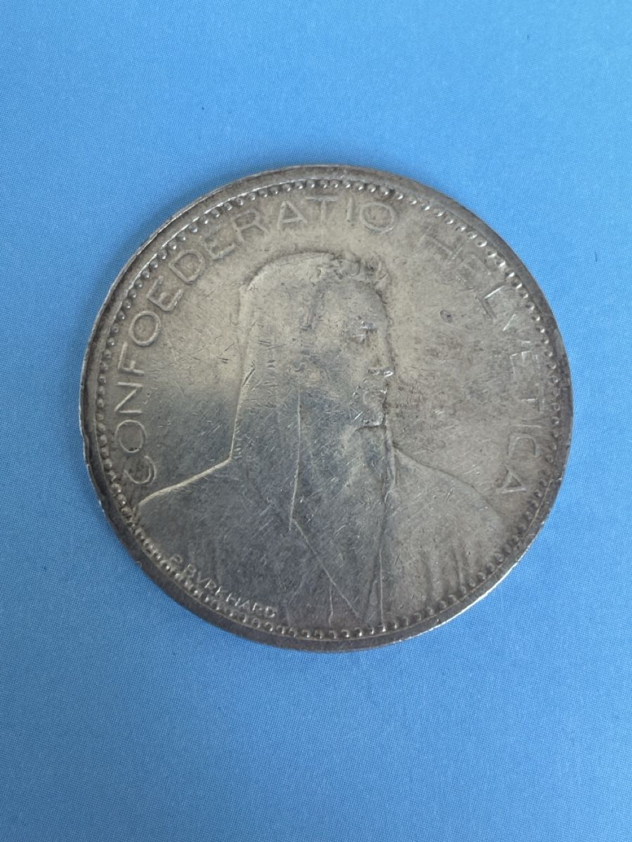 Alle Münzen: 5 Fr. 1923 - Silber .835 – Gebraucht aus Meilen von Silver-Rules 1