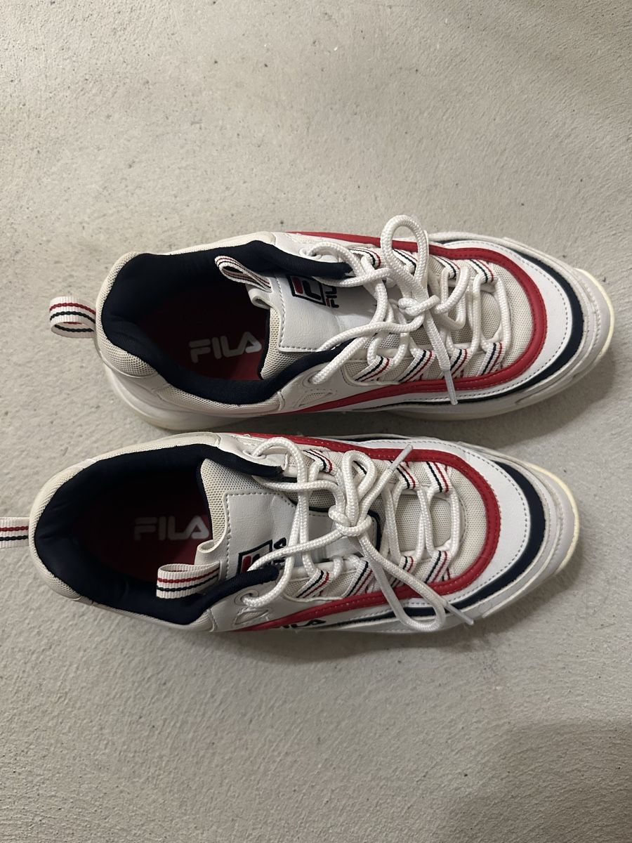 Fila Scarpe da uomo: Fila Sneaker, Gr. 40, Weiss Rot – Usato da Dübendorf venduto da Magis_Stuff 2