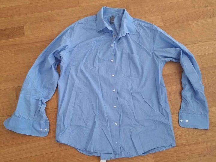 Camicie: MONTEGO Herren Hemd, Hellblau, Grösse 43/44 – Usato da Unterengstringen venduto da natszp