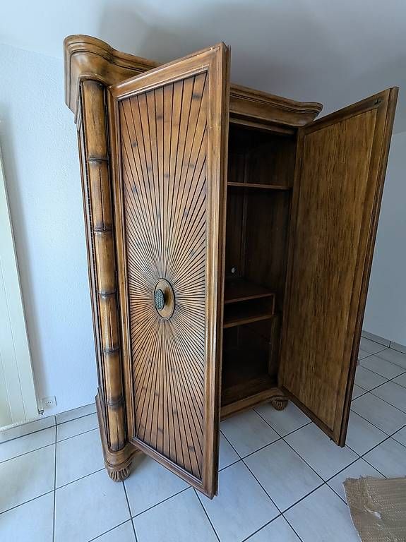TV Möbel: Armoire design bois massif – Gebraucht aus Fully von ale_jbv7 1
