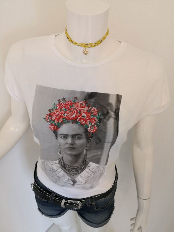 MANGO T SHIRT FRIDA STICKEREI NEU D G P Kaufen auf Ricardo