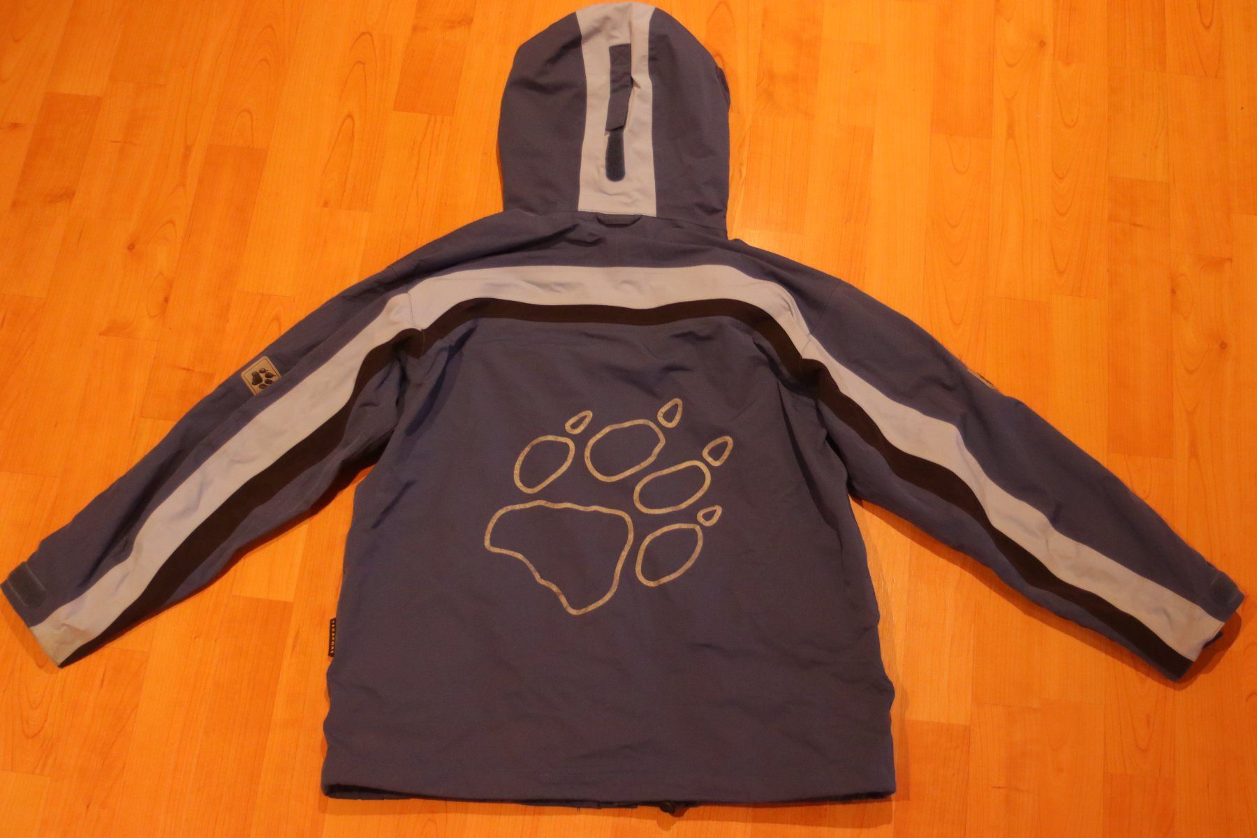 Jack Wolfskin Giacche & Cappotti: blaue Jack Wolfskin Regen Jacke 152 – Usato da Wenslingen venduto da Strick4Alpaca 1