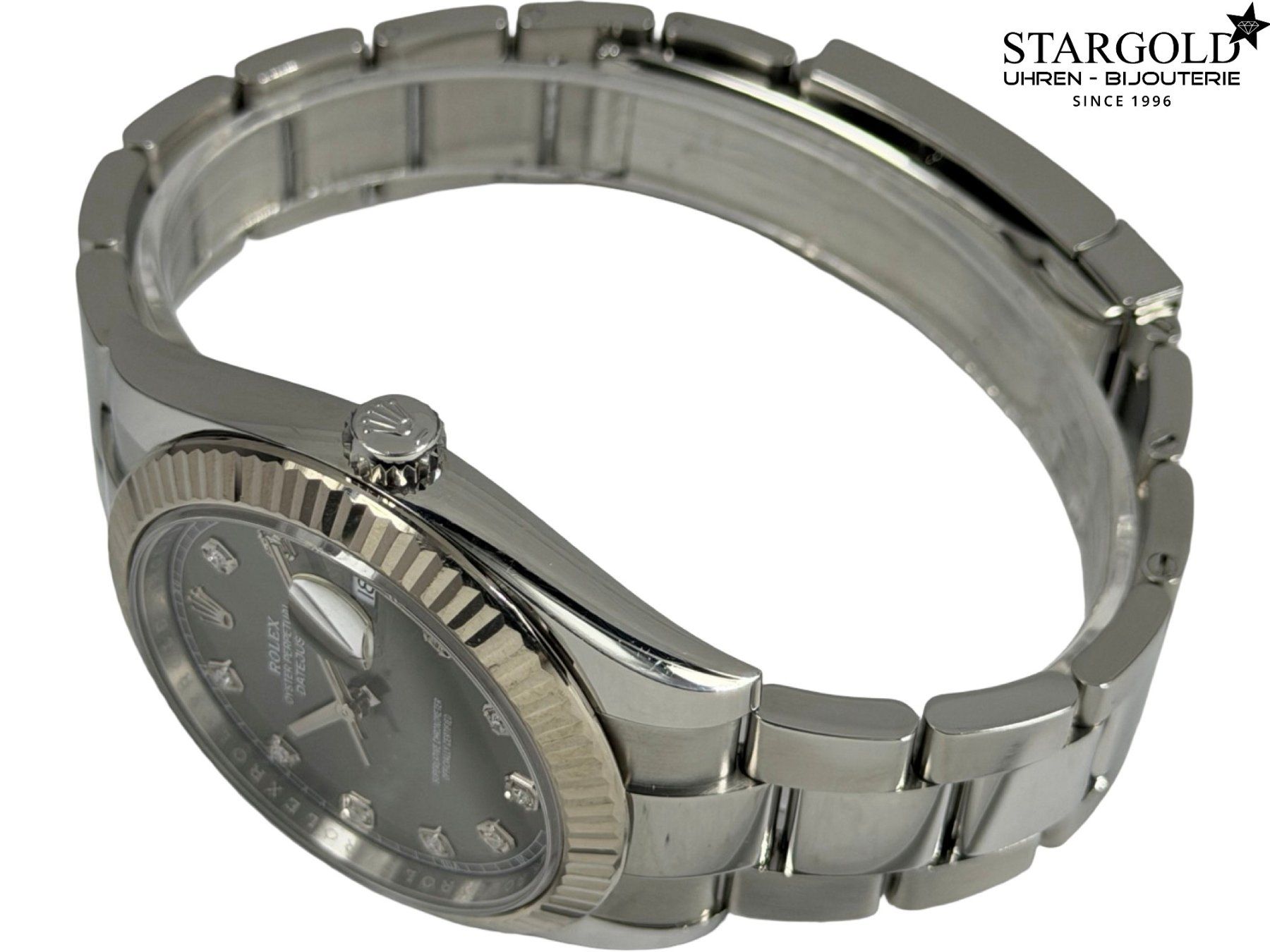 Rolex Orologi: Rolex Datejust 41 mit Diamanten - 126334 – Usato da Zürich venduto da Stargold-Uhren 5