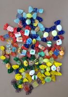Top Sammlung von 50 Stk. Muranoglas Bonbons