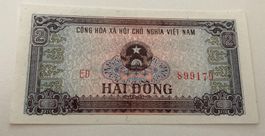 Vietnam 2 Dong 1980 Neuwertig