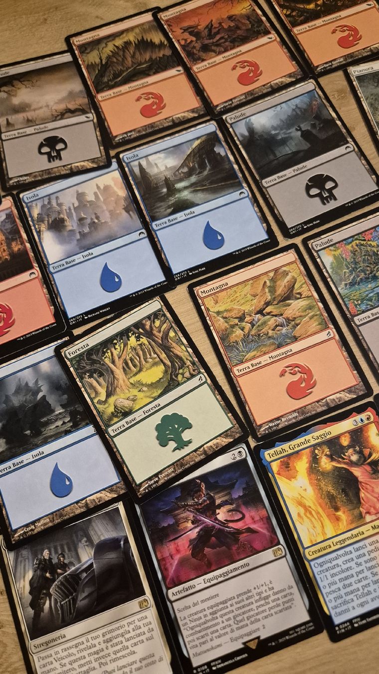 Magic The Gathering Sammelbilder & Trading cards: MTG Magic - 5 Rares & 22 Basic Lands (IT) – Gebraucht aus Küsnacht ZH von Canada-2012 2