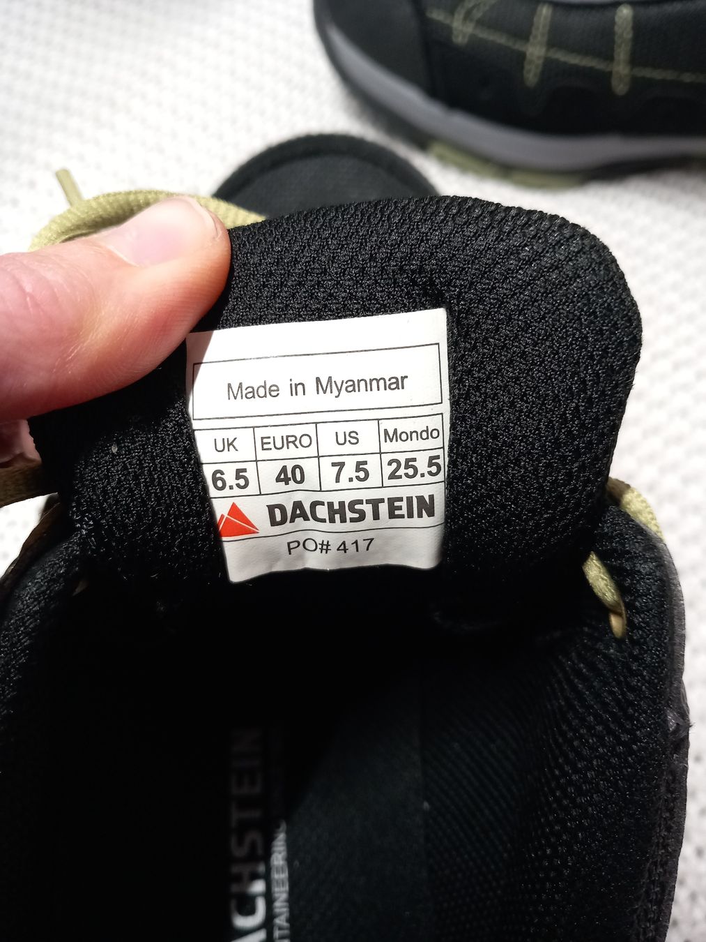 Dachstein Scarpe da uomo: Dachstein Wanderschuhe Gr.40, ortho-tec – Nuovo (secondo la descrizione) da Merligen venduto da muss_haben 4